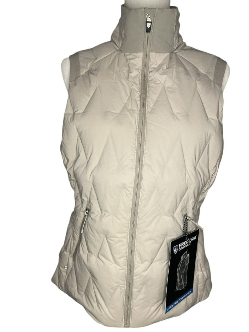 Kuhl Women’s Fire Storm Down Vest Color Moonlight Size Small NWT